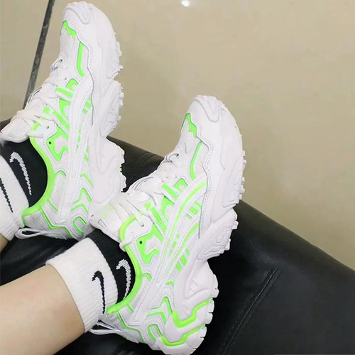 Asics/亚瑟士缓震系带男女老爹鞋