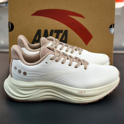 安踏旅步全新中底科技PG7缓震慢跑鞋女士软底休闲运动鞋122615546