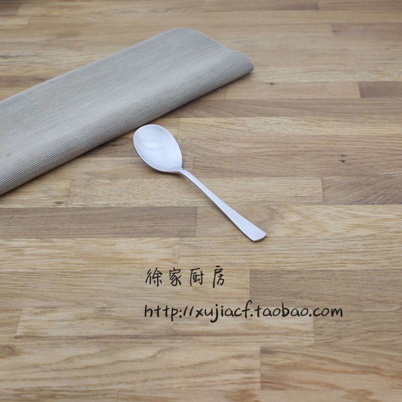 意大利品牌 18/10不锈钢主餐更 主餐勺 成人吃饭喝汤勺 加厚调羹