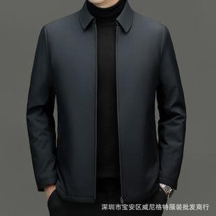 老年爸加厚保暖棉1805服短款 名爸牌时尚 新中款 高端衣冬季 棉 男棉装