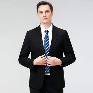 免烫上年单西外套秋 C商男士 高端羊毛单件西装 男务休闲西中服2398