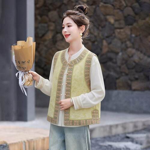 春季新款国盘风扣马复古中式古典雅甲韵百搭新马LH6012-0夹女