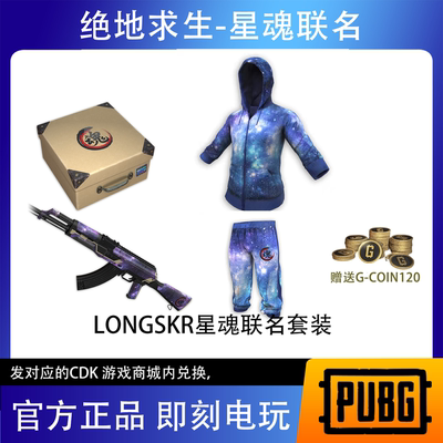 PUBG绝地求生星魂宝箱皮肤套装超级大礼包吃鸡cdk