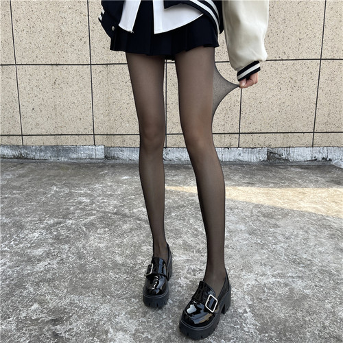 JK黑丝超薄连裤袜防勾丝光腿神器