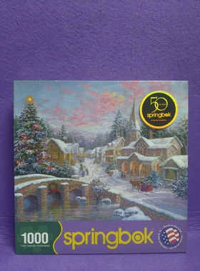 盒损现货springbok美国拼图1000片