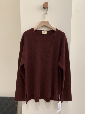 JCLP匠心出品现货宽松版圆领套头羊绒衫