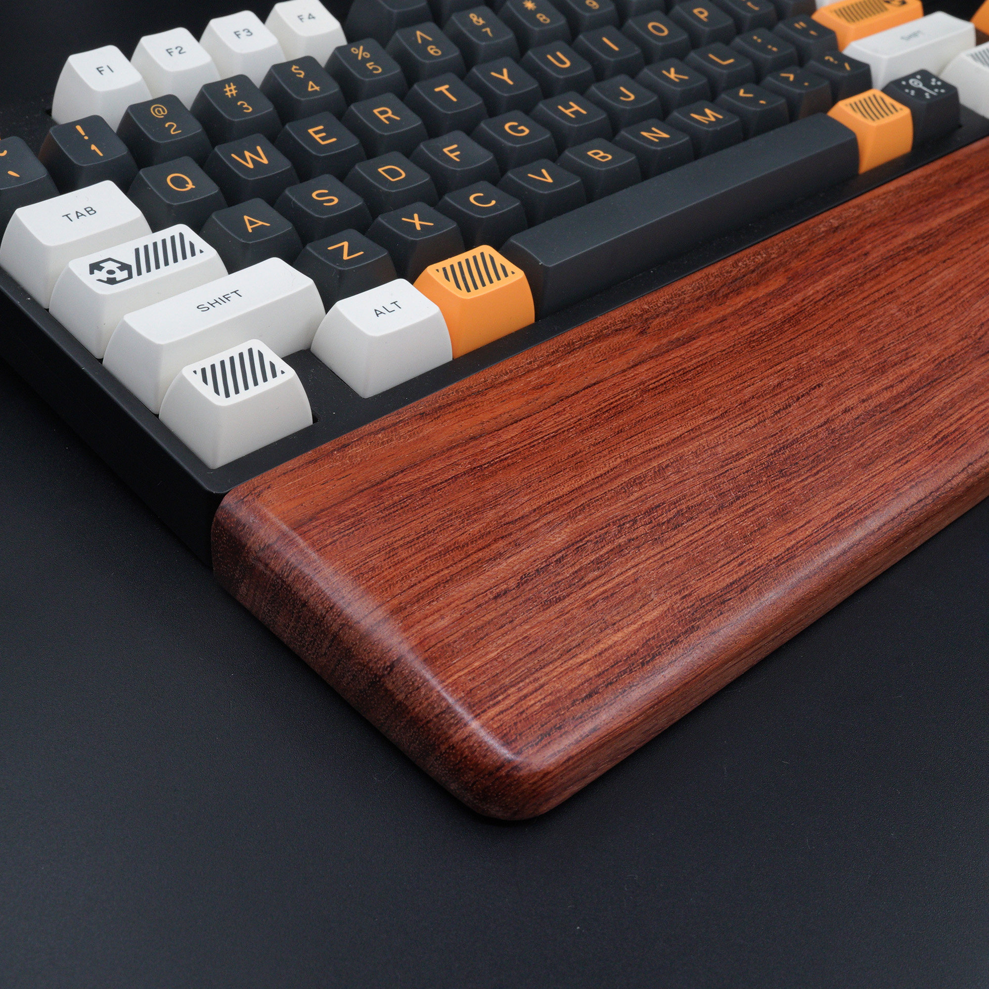 纯手工键盘手托机械键盘实木手托腕托腕垫掌托44CM