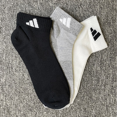 阿迪达斯短筒透气运动袜假一罚十