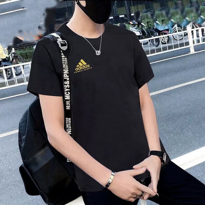 阿迪达斯短袖T恤男装夏季新款跑步健身运动服速干透气休闲男半袖