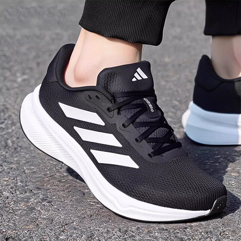 阿迪达斯正品男鞋冬季新款运动鞋时尚轻便训练透气缓震舒适跑步鞋