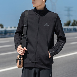 Adidas阿迪达斯男装外套秋冬季运动服户外防风跑步训练夹克H12217