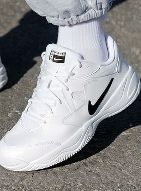 耐克鞋子男鞋新款冬季CURT LITE 2透气轻便运动鞋防滑休闲网球鞋