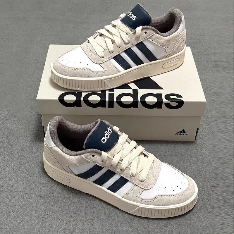 阿迪达斯板鞋男鞋春季新款运动鞋潮流时尚透气耐磨百搭低帮休闲鞋