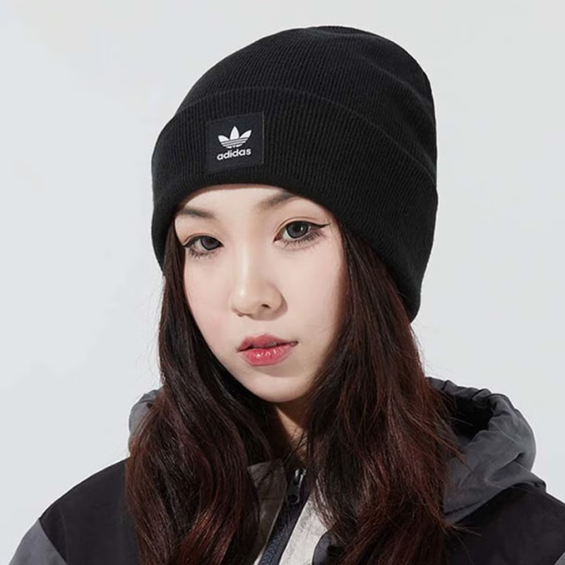 阿迪达斯保暖防风运动帽假一罚十