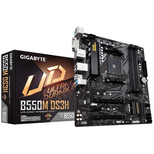 Gigabyte/技嘉 B550M DS3H mATX版型 全新 原包装 AM4 主板
