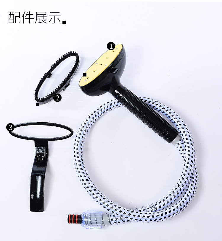 美菱挂烫机挂式电熨斗XR168E  168K蒸汽管子出气管喷头管子送裤夹