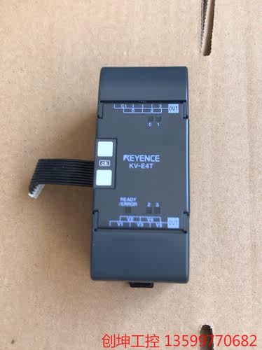 （创坤设备）KV-E4T,KEYENCE/基恩士PLC扩展模块,全新，功电