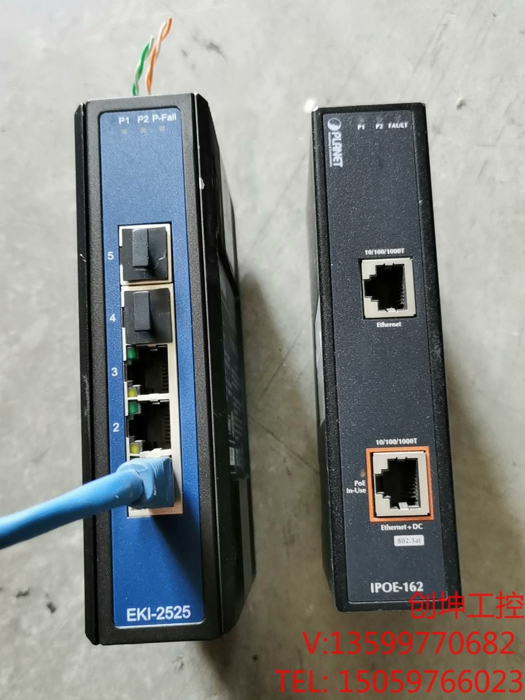 拆机研华EKI-2525，PLANET，IPOE-162实物议价产品议价产品电子产