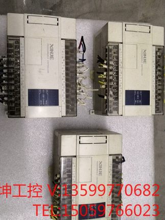 信捷PLC  XC1-32R-E的一个，都是拆机下来的