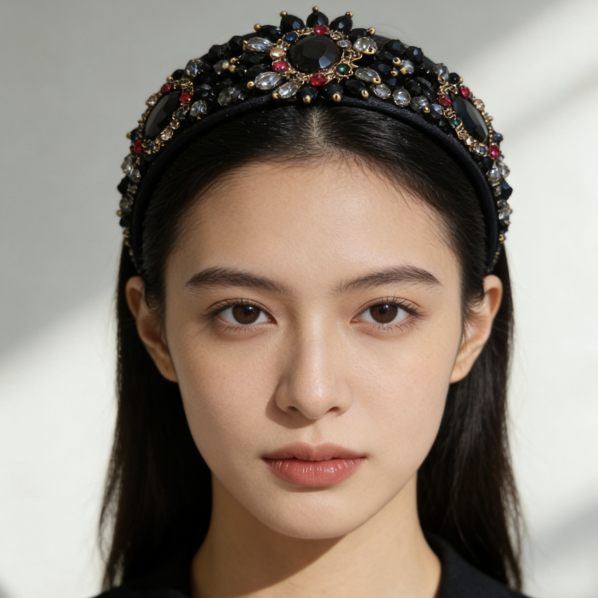 2026新款小众高级感水晶发箍