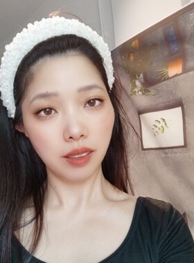 原创新品手缝白色水晶发箍高颅顶宝石头箍宽边海绵发卡高级感复古