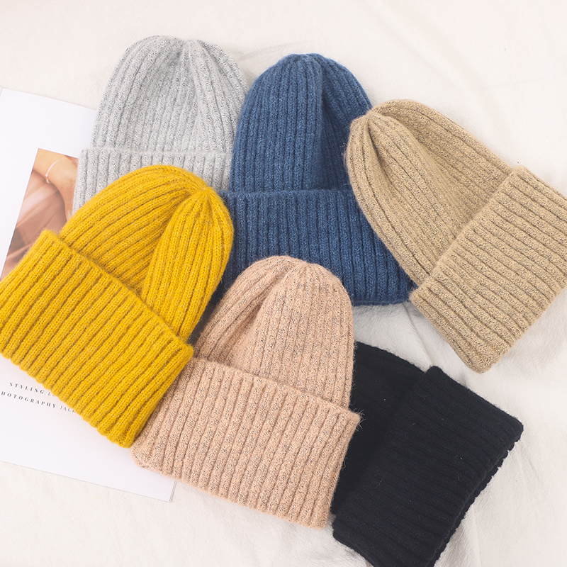 秋冬防寒帽子毛线帽女潮韩国百搭韩版针织帽男酷加绒加厚保暖冷帽