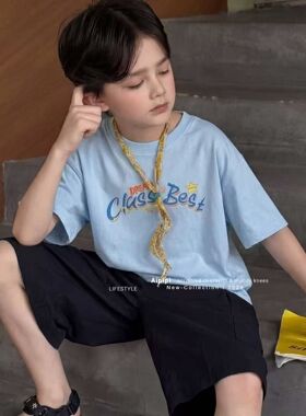 徐姐优选实体店同款男童短袖T恤100-160码段直播间款式