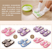 居家鞋 亚麻超值居家懒人擦地拖鞋 新款 隔静音懒人擦地拖鞋