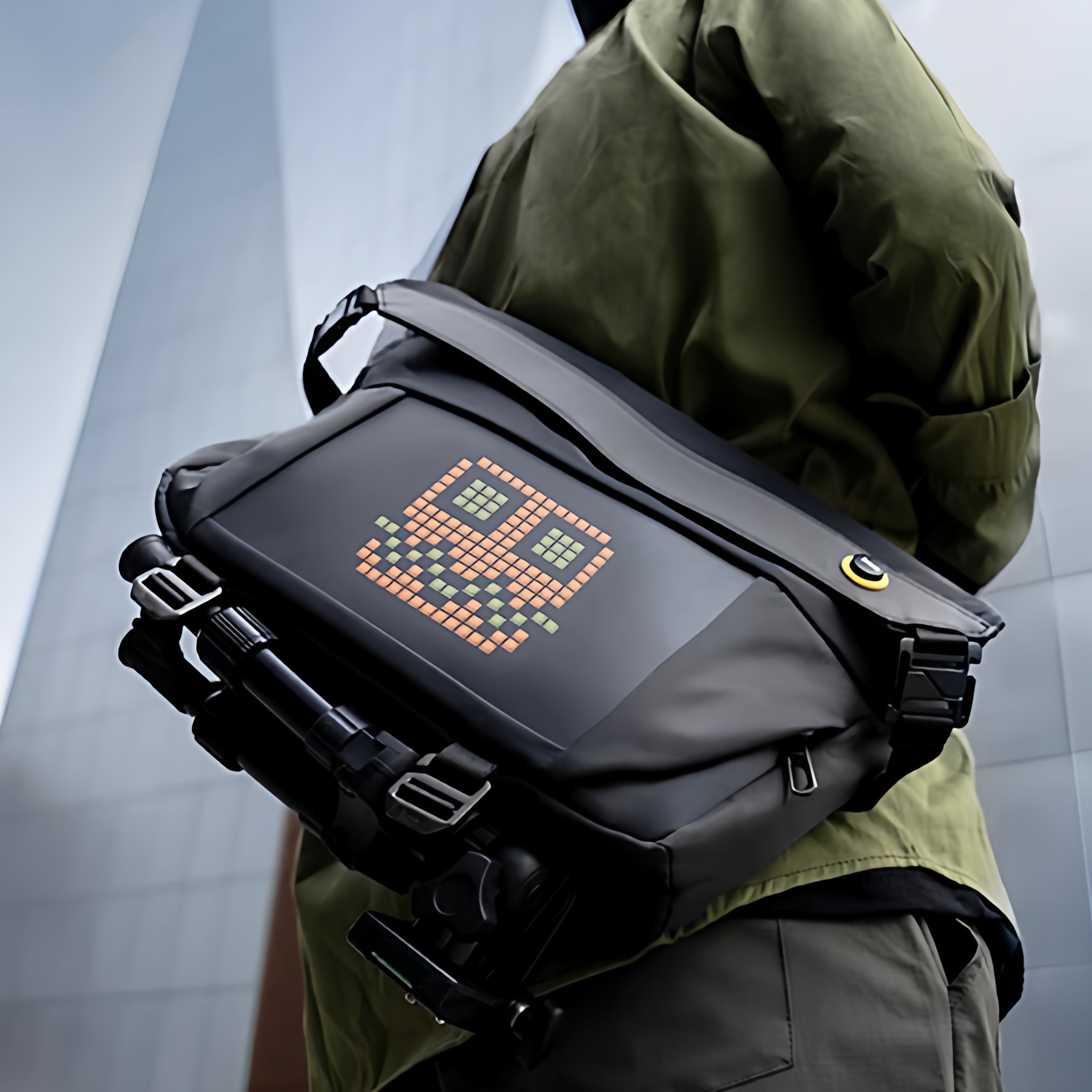 Divoom点音像素包包男士斜挎包男款高级骑行大容量摄影包圣诞礼物,箱包皮具/热销女包/男包,男士包袋,淘宝优惠券,粉丝福利购,淘宝优惠卷