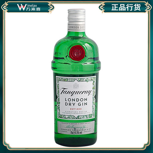 英国进口添加利金酒干金酒700ml