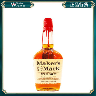 美国洋酒美格威波本威士忌 Maker's Mark Bourbon Whisky