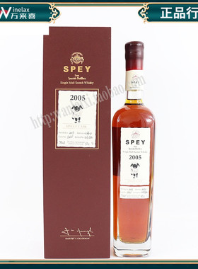 英国诗贝2005年单一桶单一麦芽苏格兰威士忌SPEY 2005 SNGLE CASK