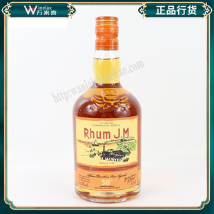 金朗姆酒蒸馏酒 洋酒 J.M牌嘉冕法式 法国进口Rhum 鸡尾酒调酒基酒