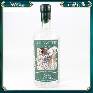 英国进口 Sipsmith Dry Gin希普史密斯金酒伦敦杜松子酒金酒琴酒