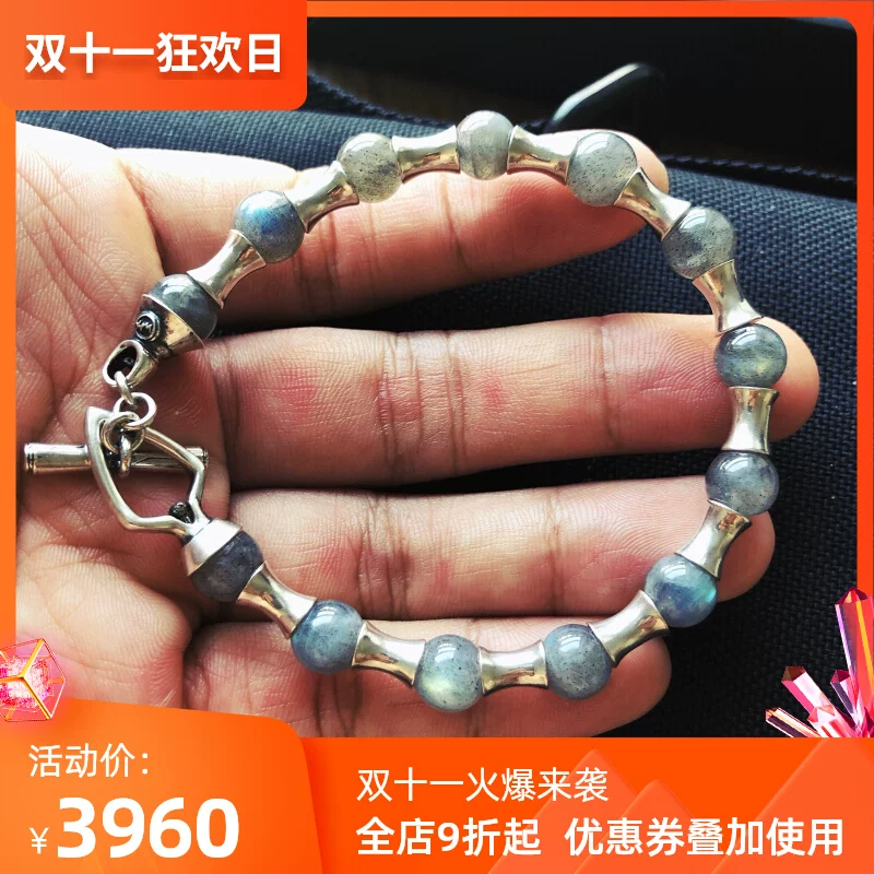 Spot, кольцо William Henry Silver Jewelry BB18LAB великолепные браслеты Labrado камень, серебряные бусины бесплатная доставка