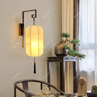 新中式中国风酒店过道走廊灯楼梯卧室床头灯书房客厅背景墙壁挂灯