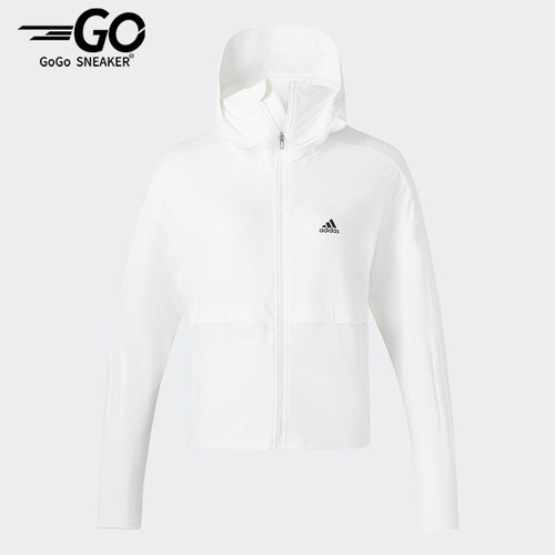 Adidas/阿迪达斯正品夏季女子防晒帽檐面罩外套IT2487