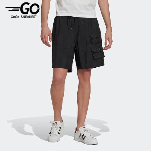 Adidas/阿迪达斯正品三叶草MTRLMIX SHORT男子运动休闲短裤HS8889