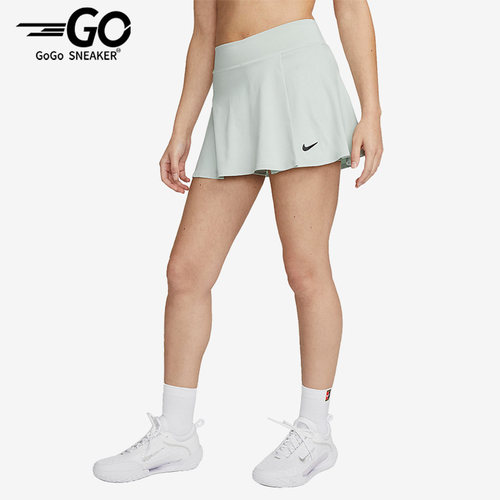 Nike/耐克正品DRI-FIT女子网球针织休闲拼接短裙DH9553-034