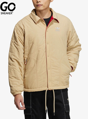 Adidas/阿迪达斯正品三叶草男子运动双面穿棉服HY7291