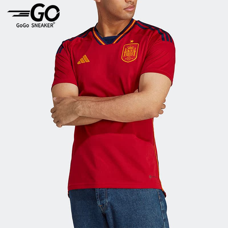 Adidas/阿迪达斯男子足球短袖