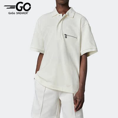 Adidas/阿迪达斯正品三叶草BLUE VERSION男运动休闲POLO衫 HM2347