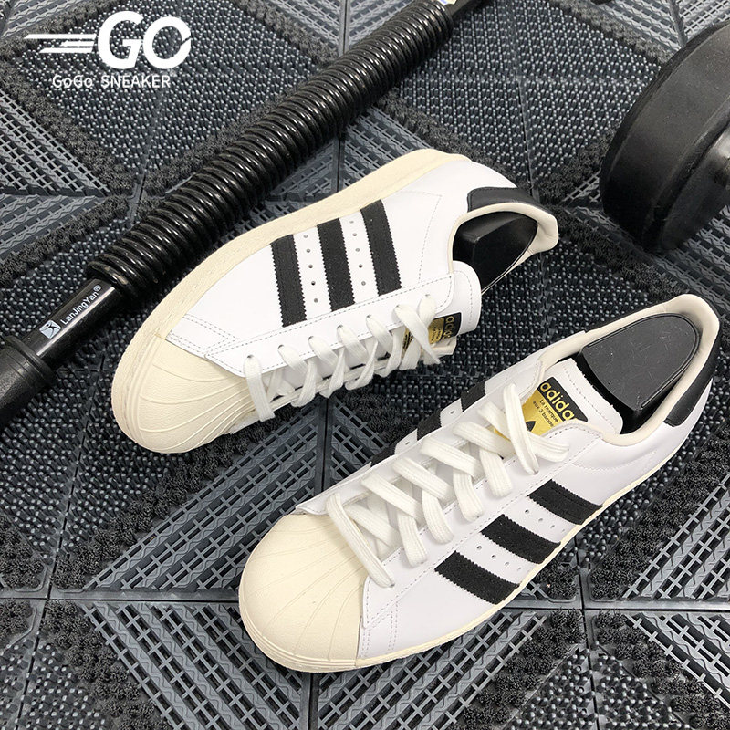 Adidas/阿迪达斯正品三叶草Superstar 80S男女贝壳头板鞋G61070