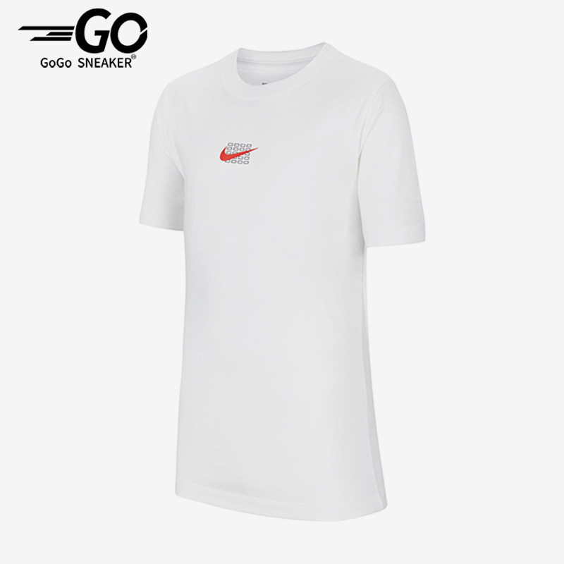 Nike/耐克正品夏季大童运动圆领短袖T恤FN3712-100