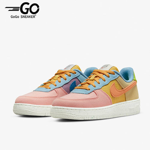 Nike/耐克正品夏季FORCE 1 LV8 NN 男女大童休闲鞋DM1008-700