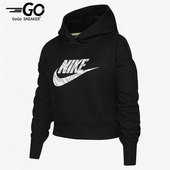 耐克正品 休闲大童连帽时尚 潮流运动宽松套头卫衣 Nike DN5114 010