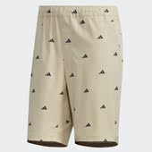 AOP男子休闲运动型格短裤 Adidas GJ5105 SHORT GEN 阿迪达斯正品
