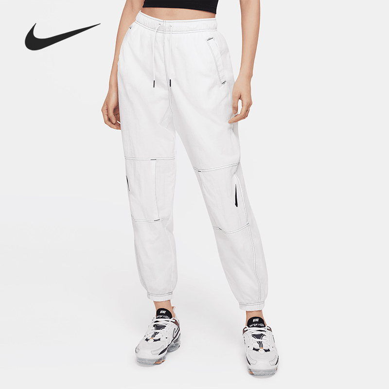 Nike/耐克正品女运动系带收口长裤清仓特价DD5573-100 DR6204-100