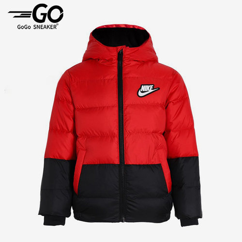 Nike/耐克正品冬季小童保暖防风运动连帽羽绒服 DO3607-657