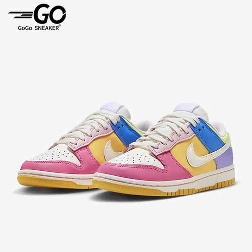 Nike/耐克正品Dunk女子时尚复古低帮休闲板鞋FD9923-111
